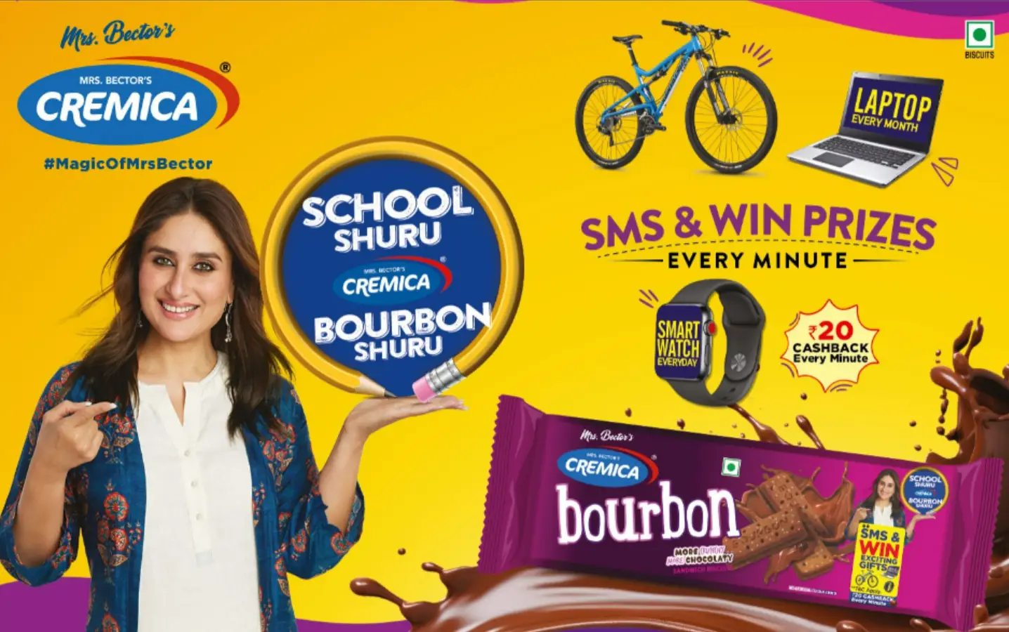 School Shuru Cremica Bourbon Shuru