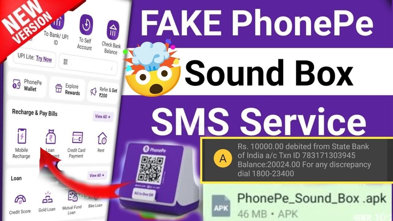 fake phonepe APK